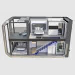 Space Capsule House D shape with 2 bedrooms (63㎡) - Image 3