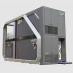 Space Capsule House D shape with 2 bedrooms (63㎡) - Image 2