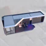 Space Capsule House L shape extension with 2 bedrooms (70.2㎡) - Image 2