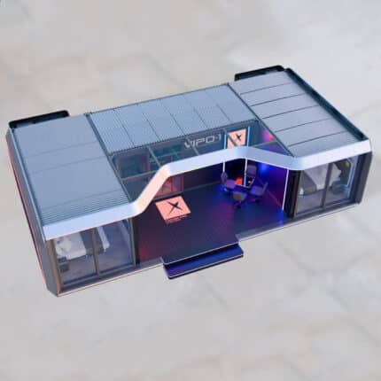 Space Capsule House U shape with 2 bedrooms (72㎡)